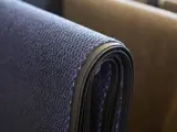 Cropped close up of multiple floor mats